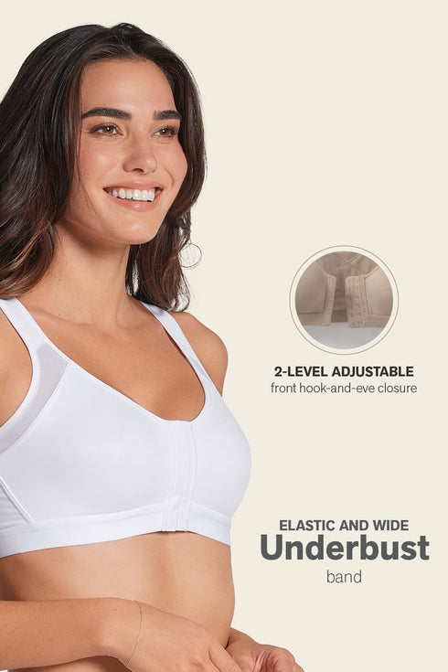 Leonisa Unlined Wireless Posture Corrector Bra